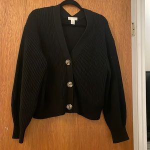 H&M Black Knit Sweater
